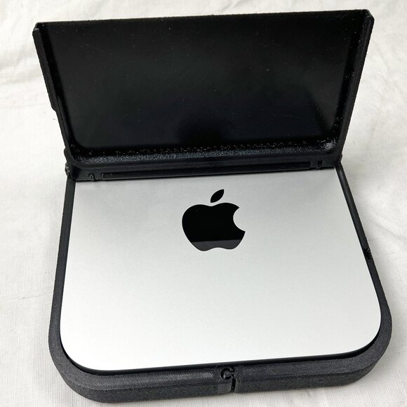 Portable All-in-One Carrying Case for Mac Mini M1/M2 & iPad Mini 6 Gen - Black - Picture 5 of 10
